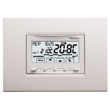 CRONOTERMOSTATO INCASSO UNIVERSALE A MENU' SERIE NEXT 230V BIANCO - PERRY ELECTRIC 1CRCDS29 product photo Photo 03 3XL
