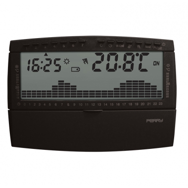 CRONOTERMOSTATO DA PARETE SETTIMANALE SERIE UP E DOWN - PERRY ELECTRIC 1CRCR018AS product photo Photo 06 3XL