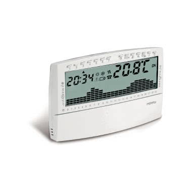 CRONOTERMOSTATO PARETE UP E DOWN SETTIMANALE BIANCO A BATTERIE - PERRY ELECTRIC 1CRCR018BS product photo Photo 07 3XL