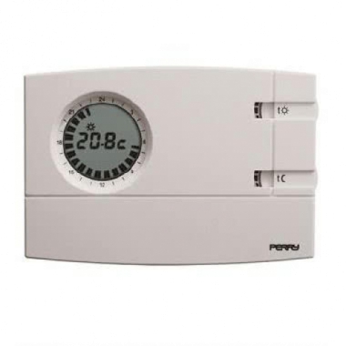 CRONOTERMOSTATO PARETE GIORNALIERO SERIE EASY BIANCO - PERRY ELECTRIC 1CRCR308/G product photo Photo 01 3XL