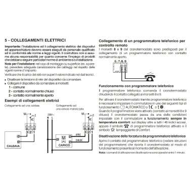CRONOTERMOSTATO DIGITALE AMBIENTE 3V SERIE EASY BIANCO - PERRY ELECTRIC 1CRCR309/S product photo Photo 02 3XL