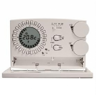 CRONOTERMOSTATO DIGITALE AMBIENTE 3V SERIE EASY BIANCO - PERRY ELECTRIC 1CRCR309/S product photo Photo 01 3XL