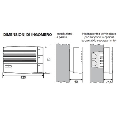 PERRY ELECTRIC 1GA51917MET/P - SEGNALATORE GAS METANO ZEFIRO PARETE - PERRY ELECTRIC 1GA51917MET/P - PERRY ELECTRIC 1GA51917MET/P product photo Photo 04 3XL