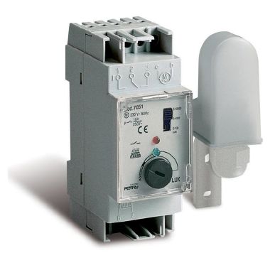 INTERRUTTORE CREPUSCOLARE 2 DIN - PERRY ELECTRIC 1IC7051 product photo Photo 01 3XL