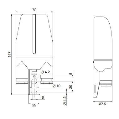 INTERRUTTORE CREPUSCOLARE DA ESTERNO - PERRY ELECTRIC 1IC7243 product photo Photo 03 3XL