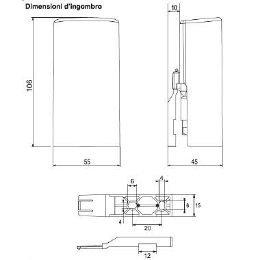INTERRUTTORE CREPUSCOLARE PARETE DA ESTERNO IP65 FEBO - PERRY ELECTRIC 7245 product photo Photo 03 3XL