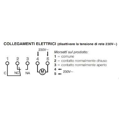 INTERR.ORARIO GIORN.1 SCAMBIIO 230V 2M - PERRY ELECTRIC 1IO0024 product photo Photo 02 3XL