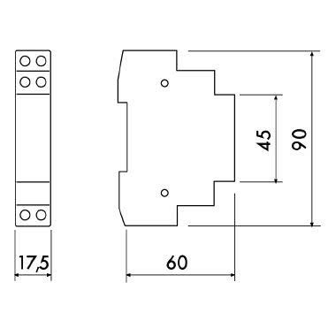 INTERRUTTORE GIORNALIERO A CAVALIERI - PERRY ELECTRIC 1IO0171 product photo Photo 02 3XL