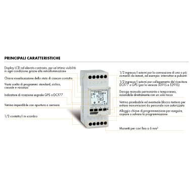 INTERRUTTORE DGT SETTIMANALE MENU - PERRY ELECTRIC 1IO3091 product photo Photo 02 3XL