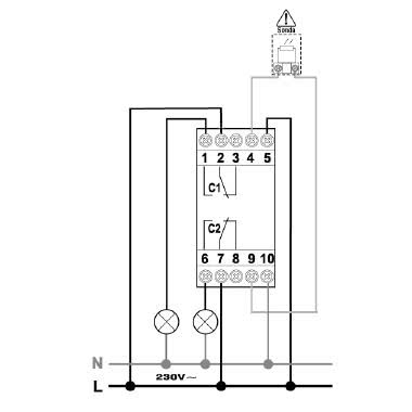 INTERRUTTORE ORARIO ASTRONOMICO ASTROLUXTIME GIORNALIERO SETTIMANALE 2 DIN 2 CONTATTO - PERRY ELECTRIC 1IO4291 product photo Photo 02 3XL