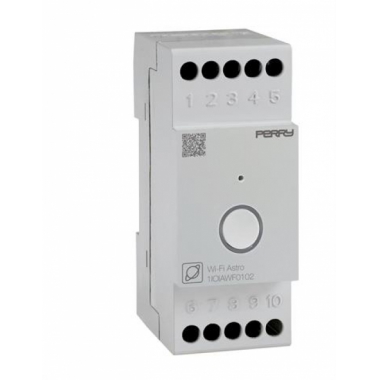 INTERRUTTORE ORARIO CON CONNESSIONE WIFI, GIORNALIERO SETTIMANALE, 2 DIN 1 CONTATTO - PERRY ELECTRIC 1IOIOWF02 product photo Photo 01 3XL