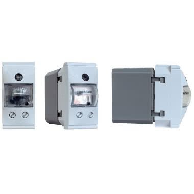 LAMPADA LED SEGNAPASSO NOTTURNA E DI EMERGENZA 1 MODULO CIVILE UNIVERSALE 20 LUMEN 2H - PERRY ELECTRIC 1LE001 product photo Photo 04 3XL