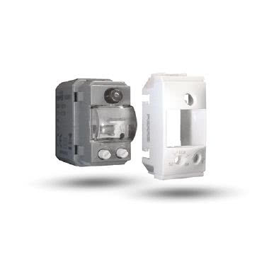 LAMPADA LED SEGNAPASSO NOTTURNA E DI EMERGENZA 1 MODULO CIVILE UNIVERSALE 20 LUMEN 2H - PERRY ELECTRIC 1LE001 product photo Photo 05 3XL