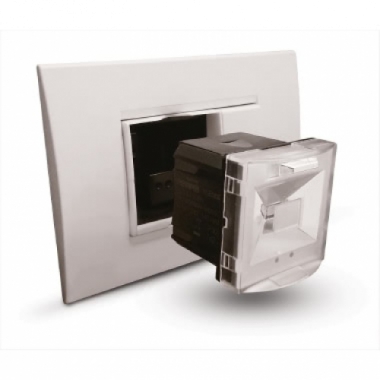 LAMPADA LED DI EMERGENZA TORCIA ESTRAIBILE 2 MODULI CIVILI UNIVERSALE 20 LUMEN 2H - PERRY ELECTRIC 1LE002 product photo Photo 01 3XL