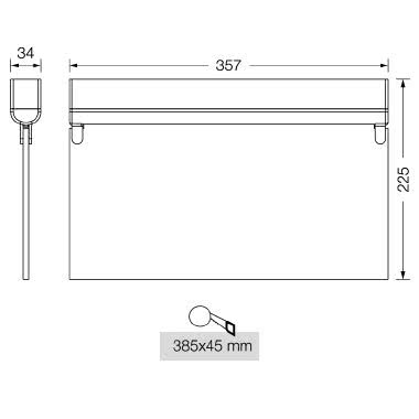 LAMP LED USC SIC 9X0,25W 1H SE BIANC - PERRY ELECTRIC 1LESG0 - PERRY ELECTRIC 1LESG0 product photo Photo 02 3XL