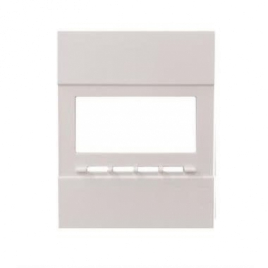 FRONTALE COMPATIBILE NOW 4 TASTI 3VCC BIANCO - PERRY ELECTRIC 1PAF002NB product photo Photo 01 3XL