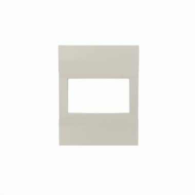 FRONTALINO COMPATIBILE BTICINO NOW SENZA TASTI PULSANTI 230V SABBIA - PERRY ELECTRIC 1PAF005NS product photo Photo 01 3XL