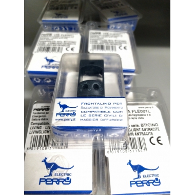 FRONTALE ANTERIORE NERO LIVING LIGHT E ARIA - PERRY ELECTRIC 1PAFLE001L product photo Photo 01 3XL