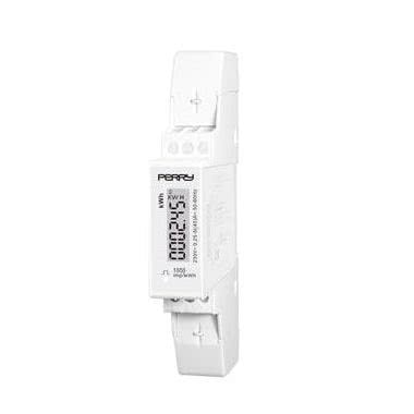 CONTATORE ENERGIA MONOFASE 1 DIN - PERRY ELECTRIC 1SDSD06CEM1DGT - PERRY ELECTRIC 1SDSD06CEM1DGT - PERRY ELECTRIC 1SDSD06CEM1DGT product photo Photo 01 3XL