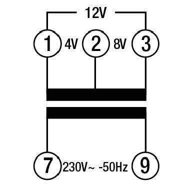 TRASF.MODUL.15VA S.INT.230 4-8-12V - PERRY ELECTRIC 1TDTR01403/N - PERRY ELECTRIC 1TDTR01403/N - PERRY ELECTRIC 1TDTR01403/N product photo Photo 02 3XL