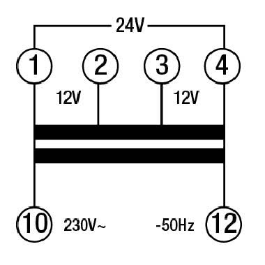 TRASF.MODUL. 40VA 230 12-12-24V - PERRY ELECTRIC 1TDTR040/DDV - PERRY ELECTRIC 1TDTR040/DDV - PERRY ELECTRIC 1TDTR040/DDV product photo Photo 02 3XL