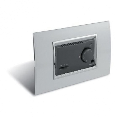 TERMOSTATO ELETTRONICO DA INCASSO UNIVERSALE 220V CON SPIA E SELETTORE ESTATE/OFF/INVERNO NERO - PERRY ELECTRIC 1TITE303/MC product photo Photo 01 3XL