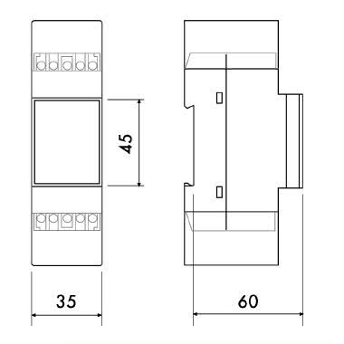 TERMOST.ELETT.EST/OFF/INV 2MD 230V 1 DEVIAZ. - PERRY ELECTRIC 1TMTE084 product photo Photo 03 3XL