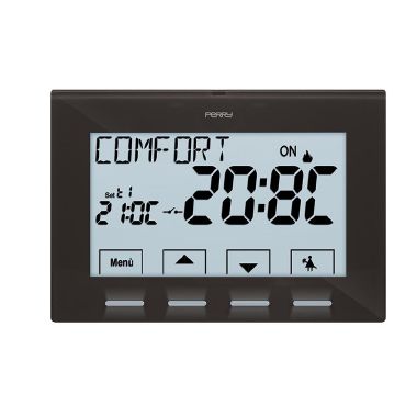 TERMOSTAT PARETE 230V NEXT ANTRACITE - PERRY ELECTRIC 1TPTE029A - PERRY ELECTRIC 1TPTE029A - PERRY ELECTRIC 1TPTE029A product photo Photo 01 3XL