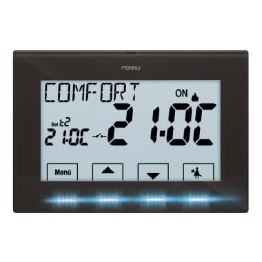 TERMOSTAT PARETE 230V NEXT ANTRACITE - PERRY ELECTRIC 1TPTE029A - PERRY ELECTRIC 1TPTE029A - PERRY ELECTRIC 1TPTE029A product photo Photo 02 3XL