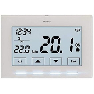 CRONOTERMOSTATO KIT WIRELESS PER CALDAIA CON SMARTBOX BIANCO - PERRY ELECTRIC 1TXCR028WIFIKIT product photo Photo 02 3XL