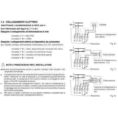 KIT TERMOSTATO CON RICEV. 1 CANALE - PERRY ELECTRIC 1TXTETX04RX01 - PERRY ELECTRIC 1TXTETX04RX01 product photo Photo 05 3XL