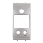 FRONTALE DI FINITURA COMPATIBILE GEWISS CHORUS TITANIO - PERRY ELECTRIC 1PAFRM030CT product photo