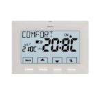 TERMOSTATO DIGITALE A MENU' PARETE 3V NEXT BIANCO A BATTERIA 1TPTE028B PERRY - PERRY ELECTRIC 1TPTE028B product photo