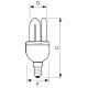 GENIE LAMP.FLUOR.11W/827 E14 - PHILIPS - LAMPADE GEN11E14 - PHILIPS - LAMPADE GEN11E14 - PHILIPS - LAMPADE GEN11E14 product photo Photo 03 2XS