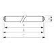 LAMPADA FLUORESCENTE LINEARE RAPID START 65W/33 G13 - PHILIPS - LAMPADE M6533 product photo Photo 03 2XS