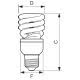 LAMPADA ECONOMY TWISTER 15W CDL E27 1PF/6 - PHILIPS - LAMPADE TORN15CDL product photo Photo 03 2XS
