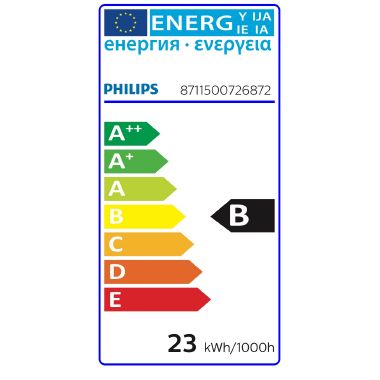 TL-D Colored - lampada fluorescente - Potenza: 18 W - Classe di efficienza energetica (ELL): B - PHILIPS - LAMPADE 1816G product photo Photo 02 3XL