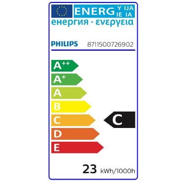 TL-D Colored - lampada fluorescente - Potenza: 18 W - Classe di efficienza energetica (ELL): C - PHILIPS - LAMPADE 1818B product photo Photo 02 3XL