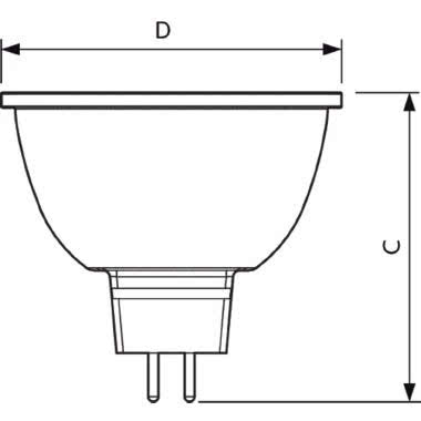 LAMPADA MAS LED 6.5-35W MR16 930 10D GU53 - PHILIPS - LAMPADE MLGU533593010X - PHILIPS - LAMPADE MLGU533593010X product photo Photo 03 3XL