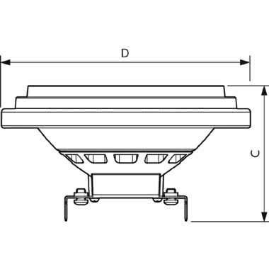 MAS LEDSPOTLV D 11-50W 927 AR111 40D - PHILIPS - LAMPADE MLR1115092740 - PHILIPS - LAMPADE MLR1115092740 - PHILIPS - LAMPADE MLR1115092740 product photo Photo 03 3XL