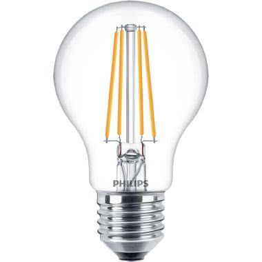 LED FILAMENT 60W E27 WW A60 CL ND 1CT - PHILIPS - LAMPADE PHILED60 - PHILIPS - LAMPADE PHILED60 - PHILIPS - LAMPADE PHILED60 product photo Photo 01 3XL