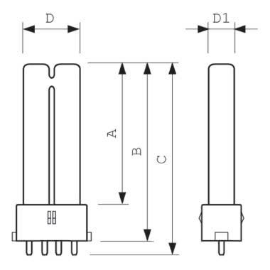 LANMP.FLUOR.COMP.11W/840 G23 4 PIN - PHILIPS - LAMPADE PL11844P - PHILIPS - LAMPADE PL11844P - PHILIPS - LAMPADE PL11844P product photo Photo 03 3XL