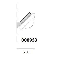 PRISMA 8953 - Prisma Mensola Delta 33 - PRISMA PERFORMANCE IN LIGHTING 8953 product photo