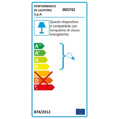 PLAFONIERA CHIPTON25 75W E27 NERO PRISMA PERFORMANCE IN LITHING - PRISMA PERFORMANCE IN LIGHTING 5742 product photo Photo 02 3XL