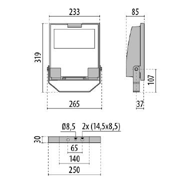 GUELL 1/S/W 40 40K-94 ETRC 220-240V - PRISMA PERFORMANCE IN LIGHTING 06105794 - PRISMA PERFORMANCE IN LIGHTING 06105794 product photo Photo 06 3XL