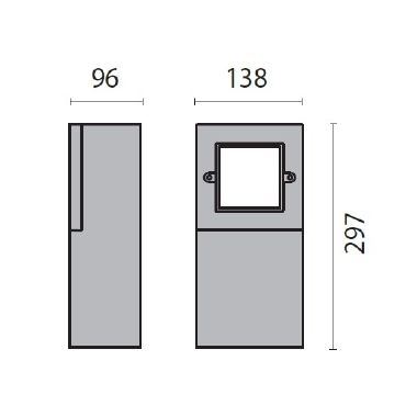 PRISMA 3013425 - PRISMA PERFORMANCE LIGHTING 3013425 GRADUS POST HP 1LED 1,1W 6000K BIANCO - PRISMA PERFORMANCE IN LIGHTING 3013425 product photo Photo 02 3XL