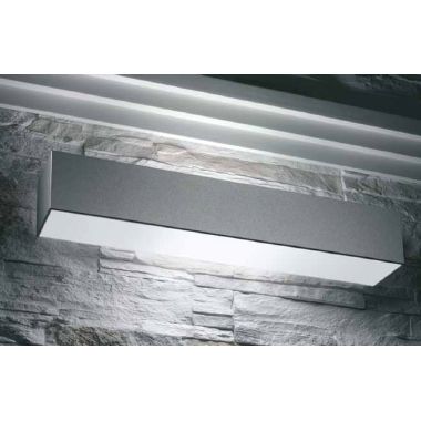 PRISMA 700101 - PLAFONIERA DA PARETE SHAPE UP 2X23W E27 ARGENTO - PRISMA PERFORMANCE IN LIGHTING 700101 product photo Photo 02 3XL