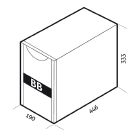 BATTERY BOX COMPLETO X SEP2200-3000 - RIELLO JSEP072PM1 - RIELLO JSEP072PM1 product photo