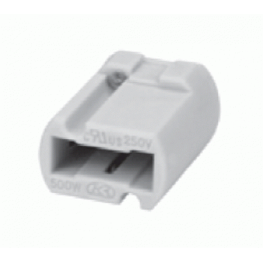 PORTALAMPADA ATTACCO G9 L.18.2MM MORSETTO AUTOM.CERAMICA - L.C. RELCO 51G9/L18S product photo Photo 01 3XL