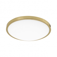 PLAFONIERA CON VETRO SATINATO - ROSSINI ILLUMINAZIONE 10632-30-OL product photo